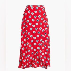 J Crew Flare Wrap Skirt​​​​